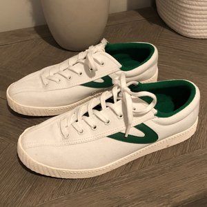 Tretorn Green Nylite Canvas Sneaker